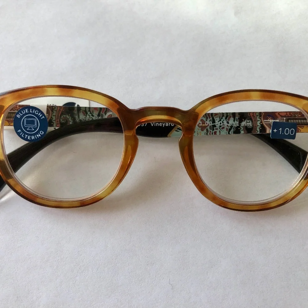 NEW from Nordstrom Vineyard Blue Light Filtering Glasses‎ +1.00
